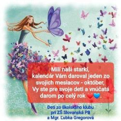 Október - Mesiac úcty k starším