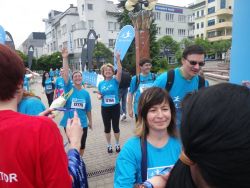 Radosť z dobehu do cieľa