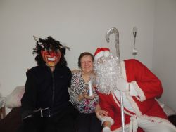 Mikuláš a čert v zariadení