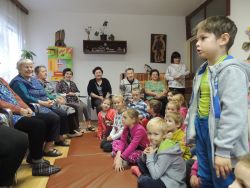 Návšteva detí z MŠ