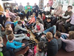 Návšteva detí zo Spojenej školy internátnej v Považskej Bystrici