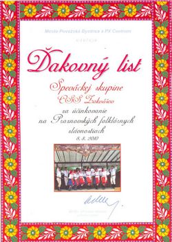 Praznovské folklórne slávnosti 2010