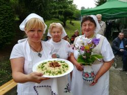 Súťaž vo varení bryndzových halušiek - Css Kolonka, Púchov