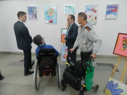 Vernisáž obrazov našich klientov na mzsr - DSCN6681