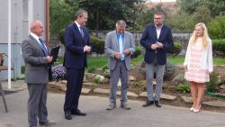 Slávnostné odovzdanie zateplenej časti css-lipa - DSC07140