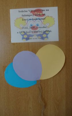 Fašiangový karneval 19.02. 2020