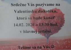 Valentín 14.02. 2020
