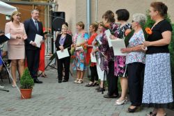 Oslava 50. výročia založenia centra sociálnych služieb partizánske - odmenení bývalí zamestnanci CSS
