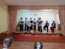 Predvianočné vystúpenie hudobnej skupiny Rozlet